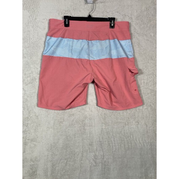 Vineyard Vines Mens Performance Board Cruise Shorts Swim Trunks‎ Size 34 Pink - Picture 5 of 6